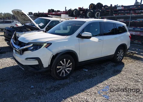 2019 Honda Pilot Ex-L z USA, uszkodzony, nr VIN 5FNYF5H41KB022387